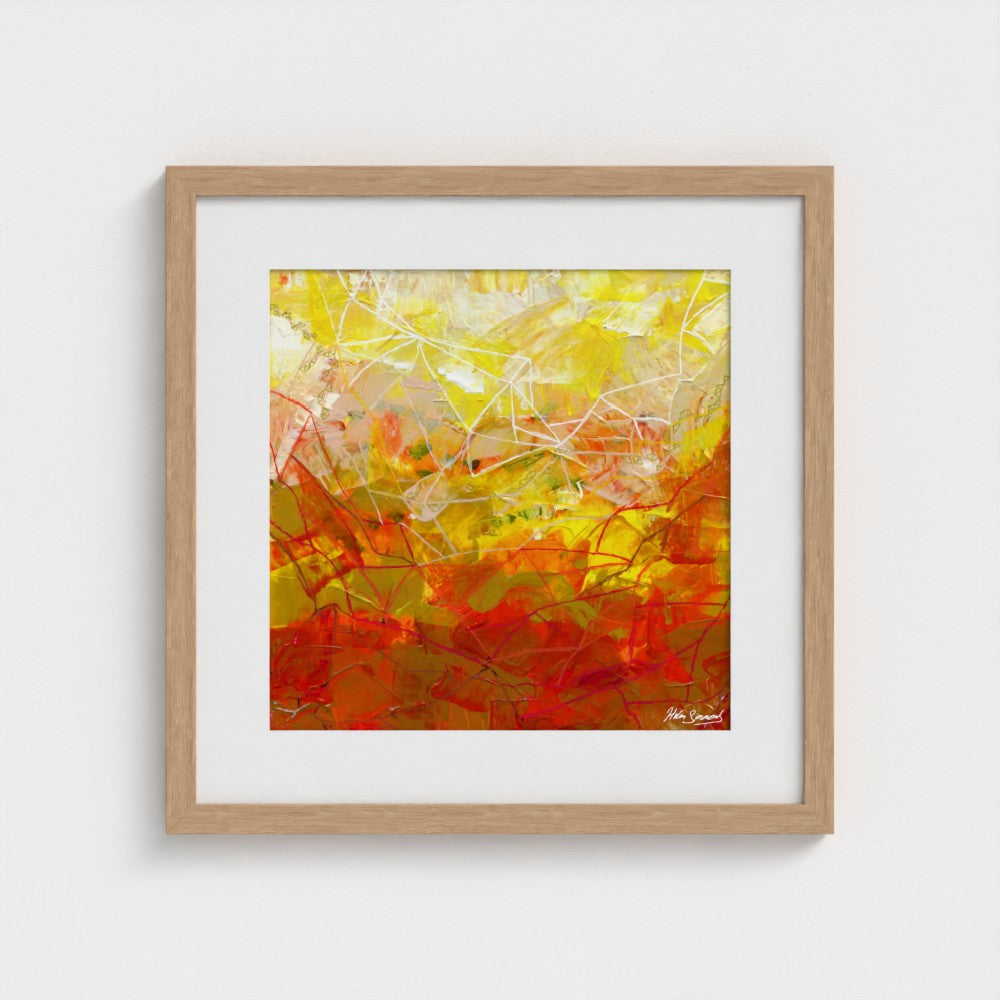 Citrine - Paper Art Print