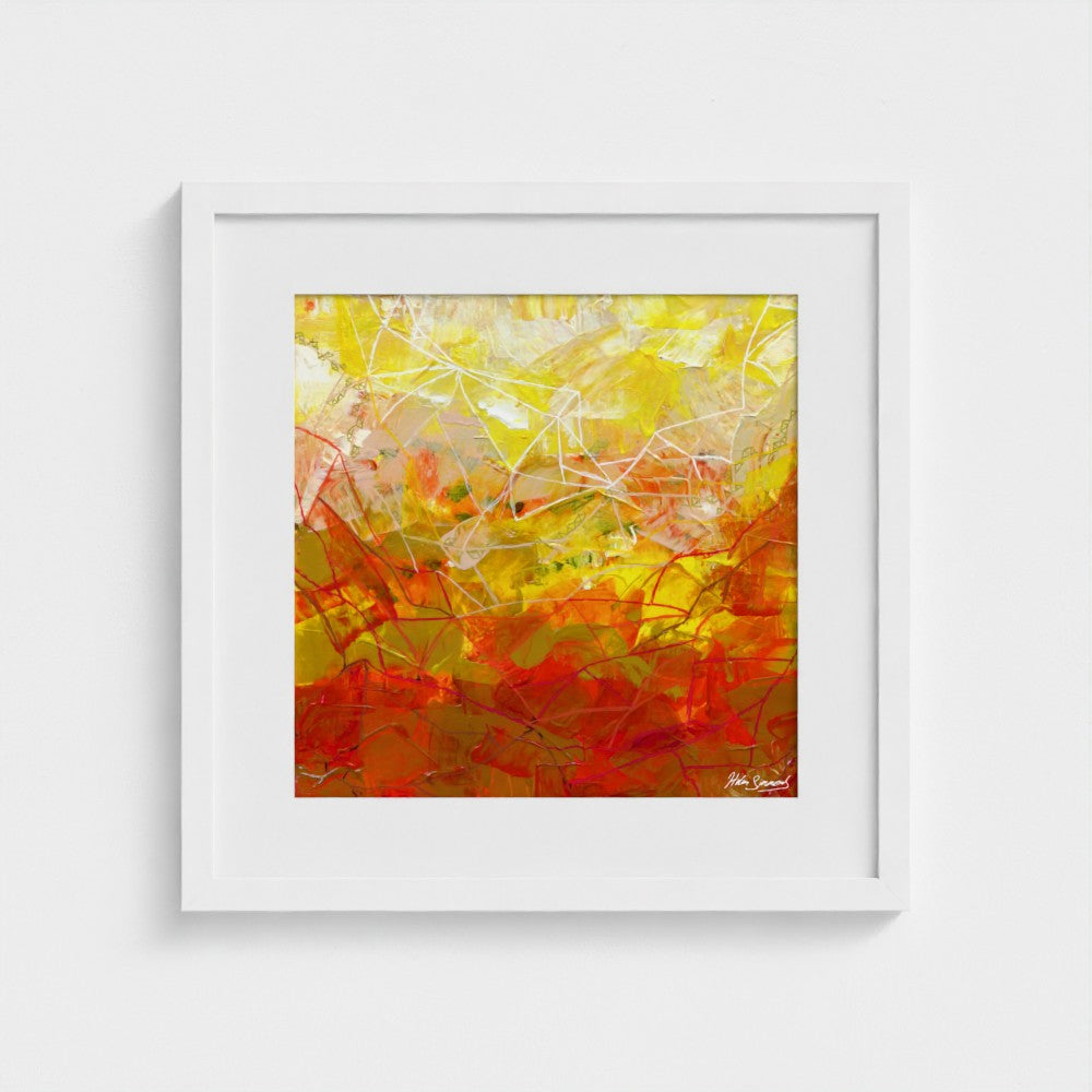 Citrine - Paper Art Print