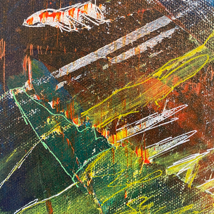 Cosmic Roulette - Original on Canvas
