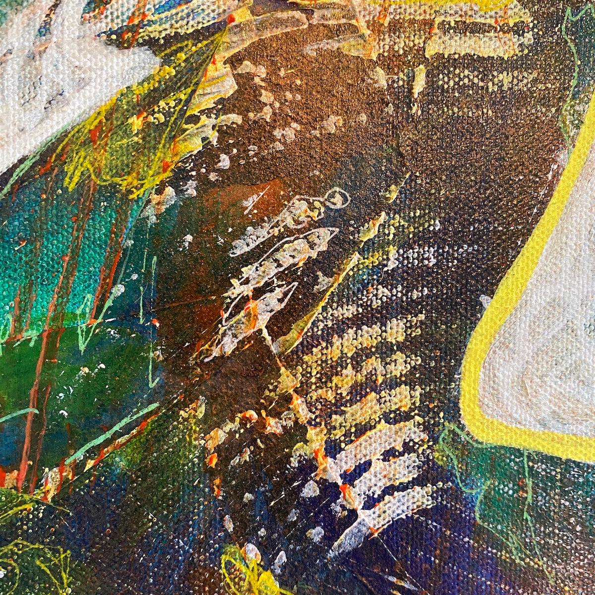 Cosmic Roulette - Original on Canvas