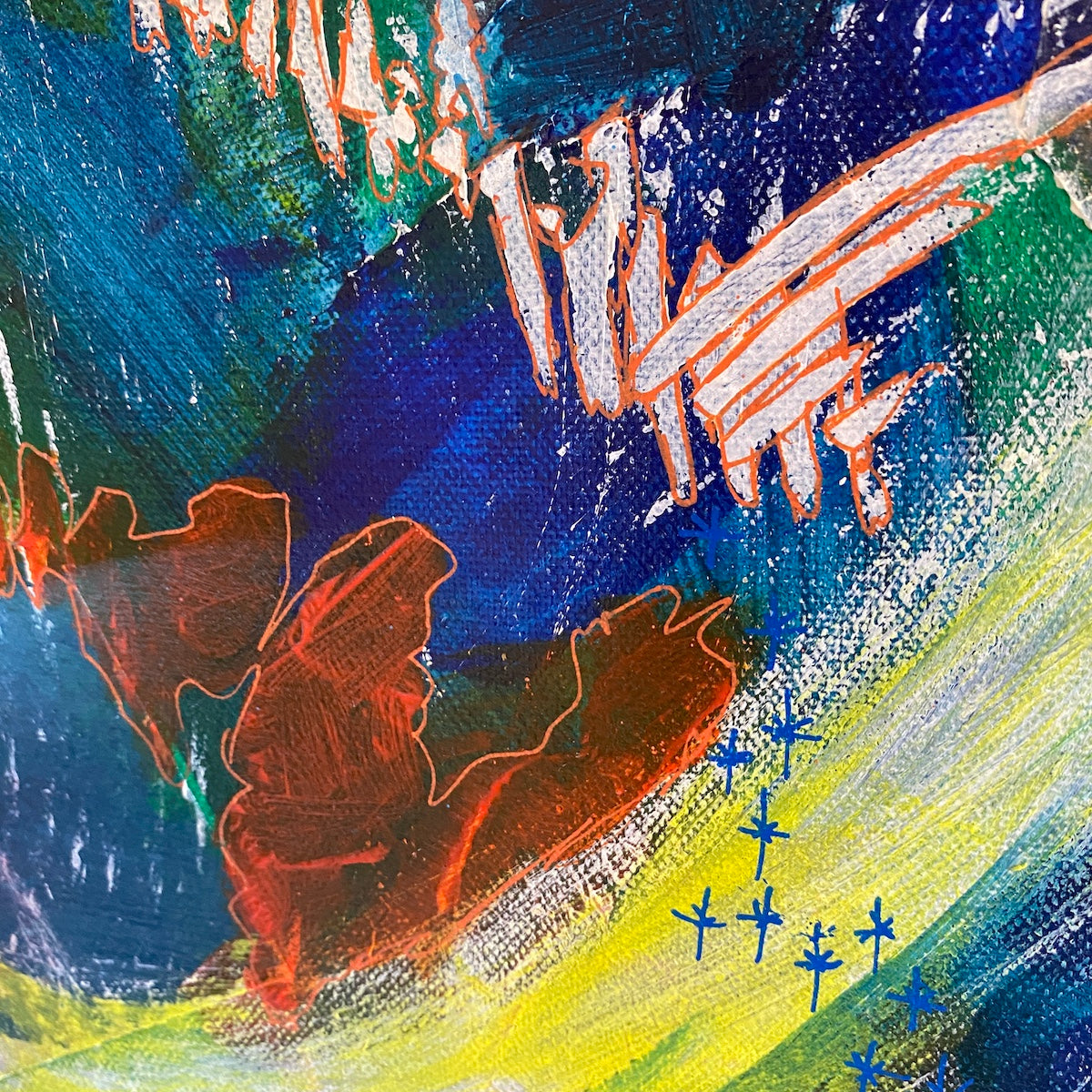 Cosmos - Original on Canvas