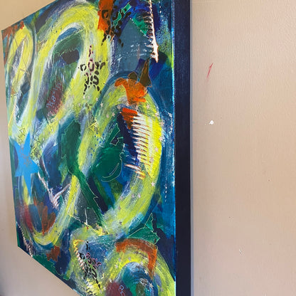 Cosmos - Original on Canvas