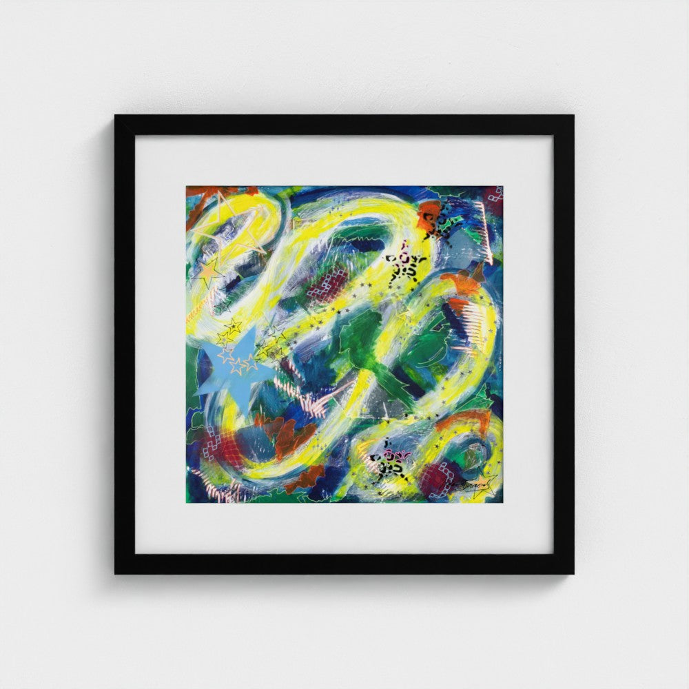 Cosmos - Paper Art Print