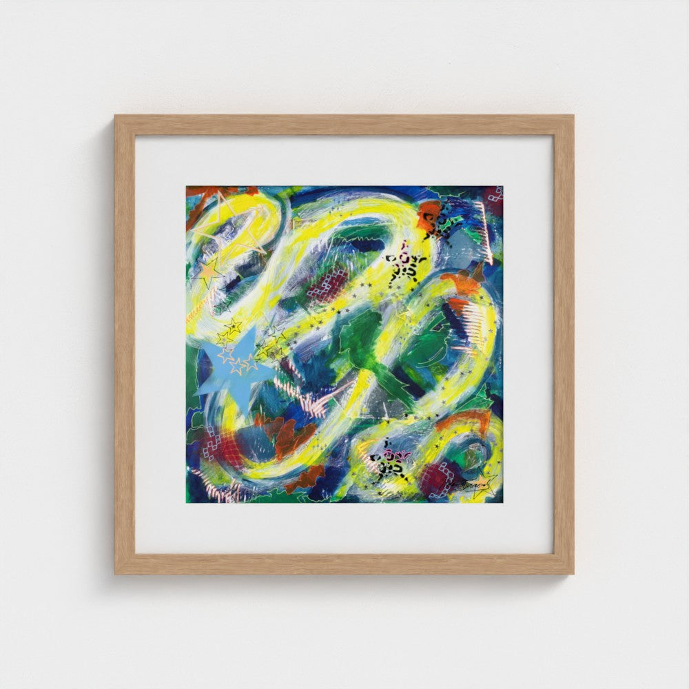 Cosmos - Paper Art Print