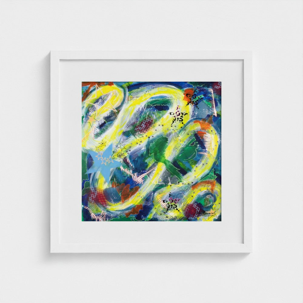Cosmos - Paper Art Print