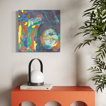 Dance of the Hours - Original Abstract Painting by Helen Simmonds