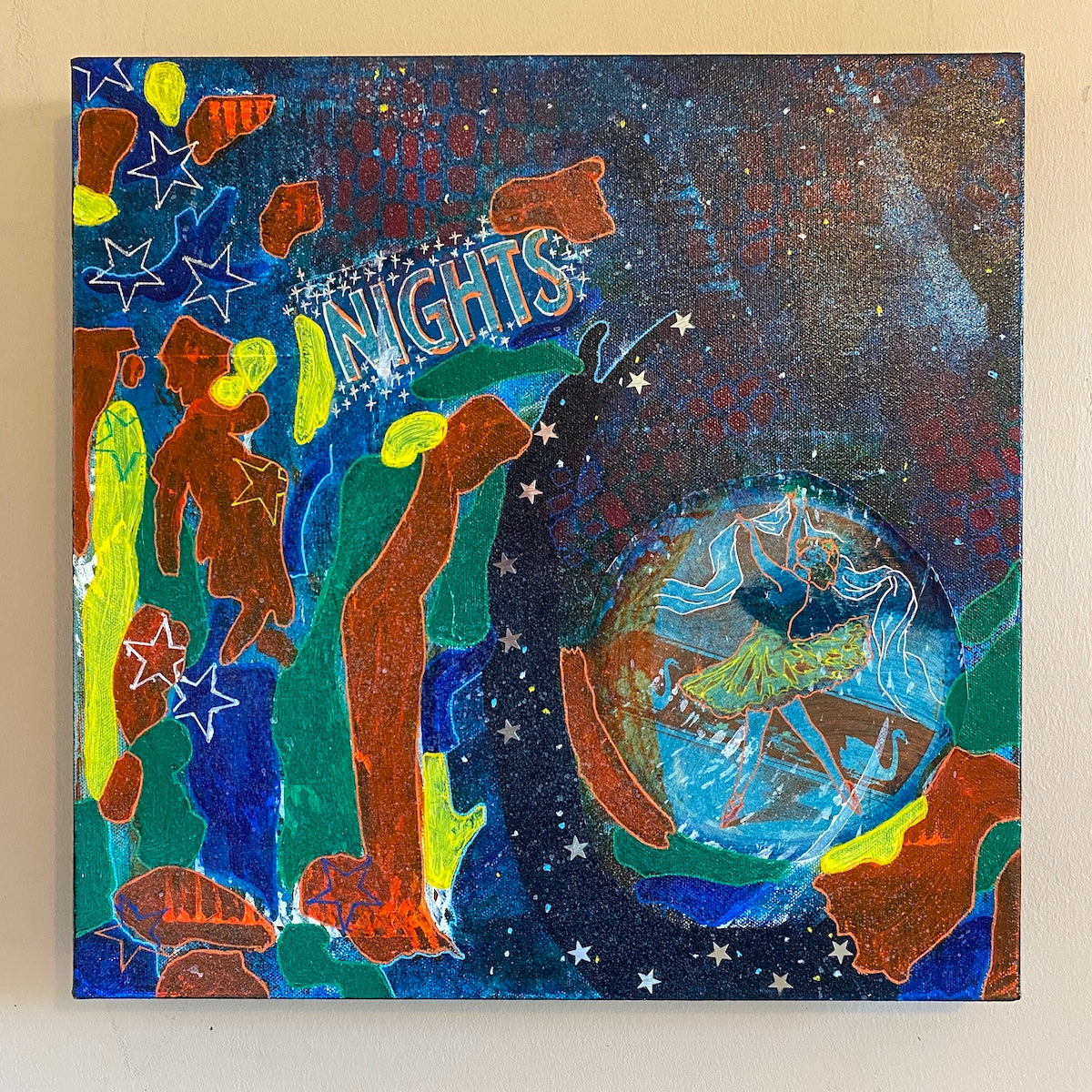 Dance of the Hours - Original on Canvas