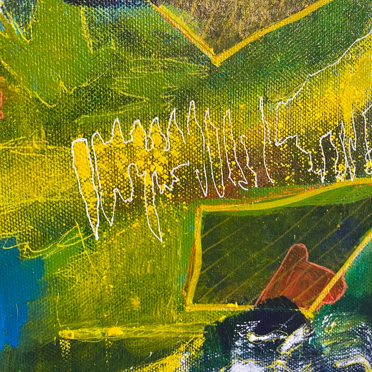 Invitation to Shine - Original on Canvas
