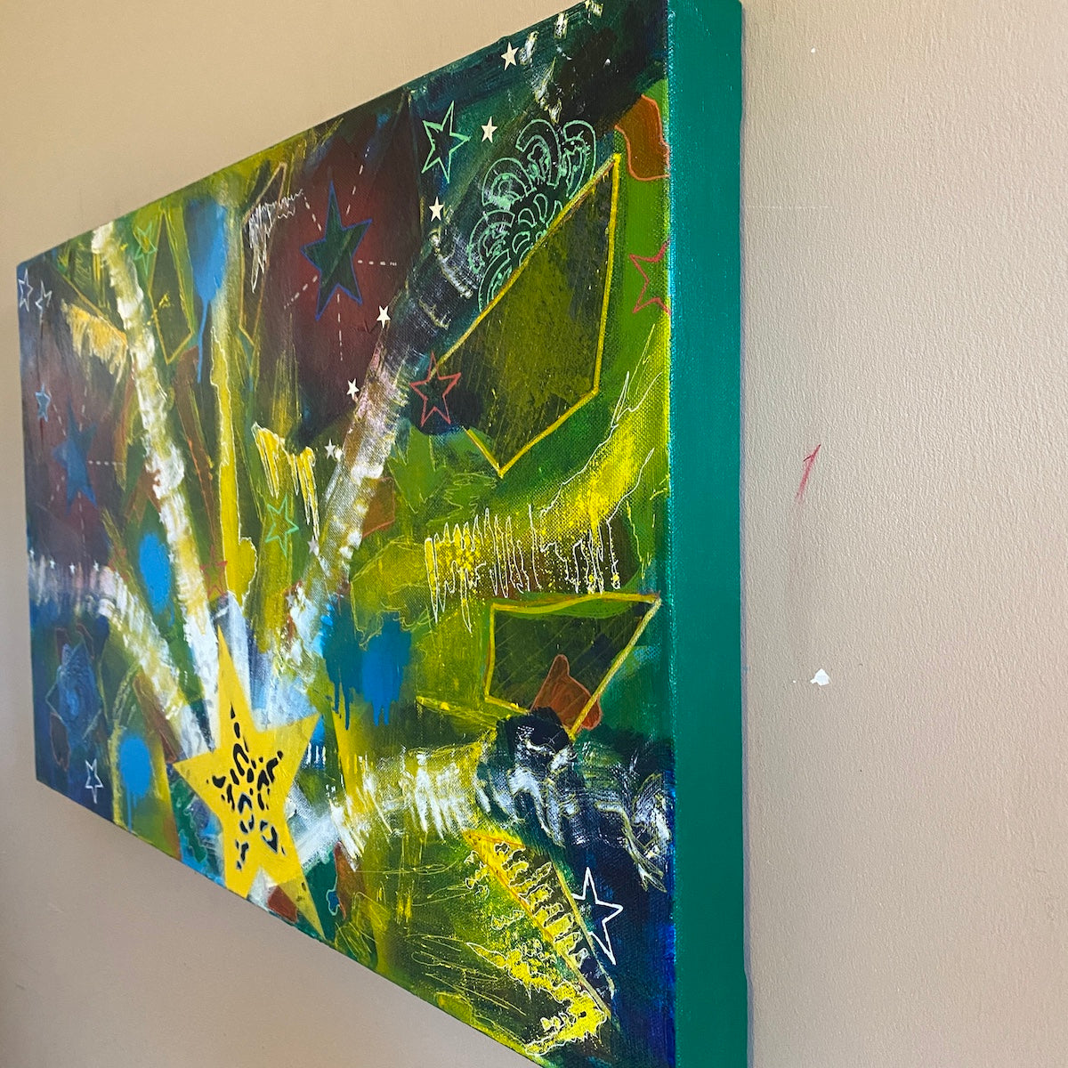 Invitation to Shine - Original on Canvas