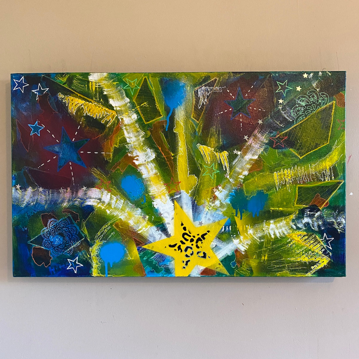 Invitation to Shine - Original on Canvas