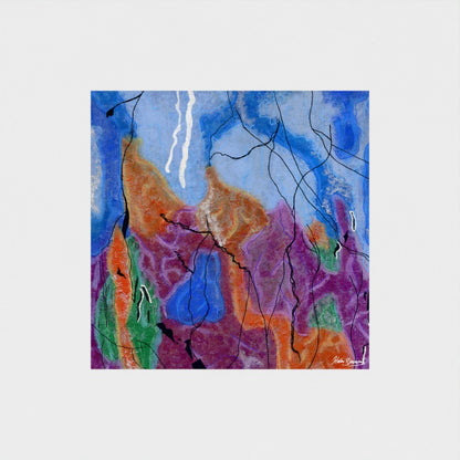 Labradorite - Paper Art Print