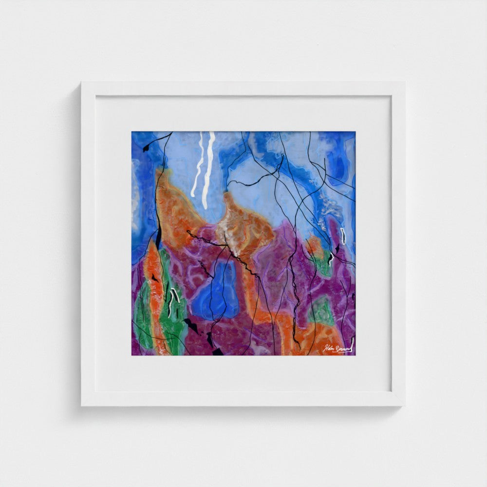 Labradorite - Paper Art Print