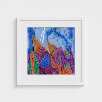 Labradorite - Paper Art Print