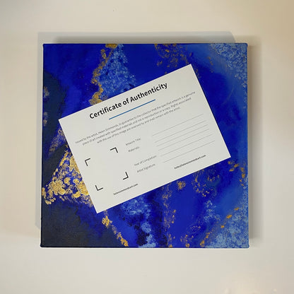 Lapis Lazuli - Original on Canvas