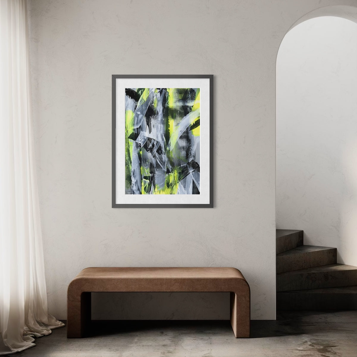 No.3 Yellow - Paper Art Print