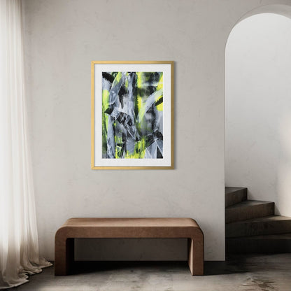 No.3 Yellow - Paper Art Print