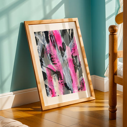 No.4 Pink - Fine Art Paper Print