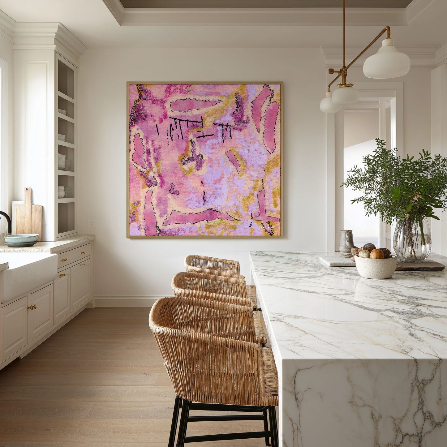 Rhodonite - Canvas Art Print