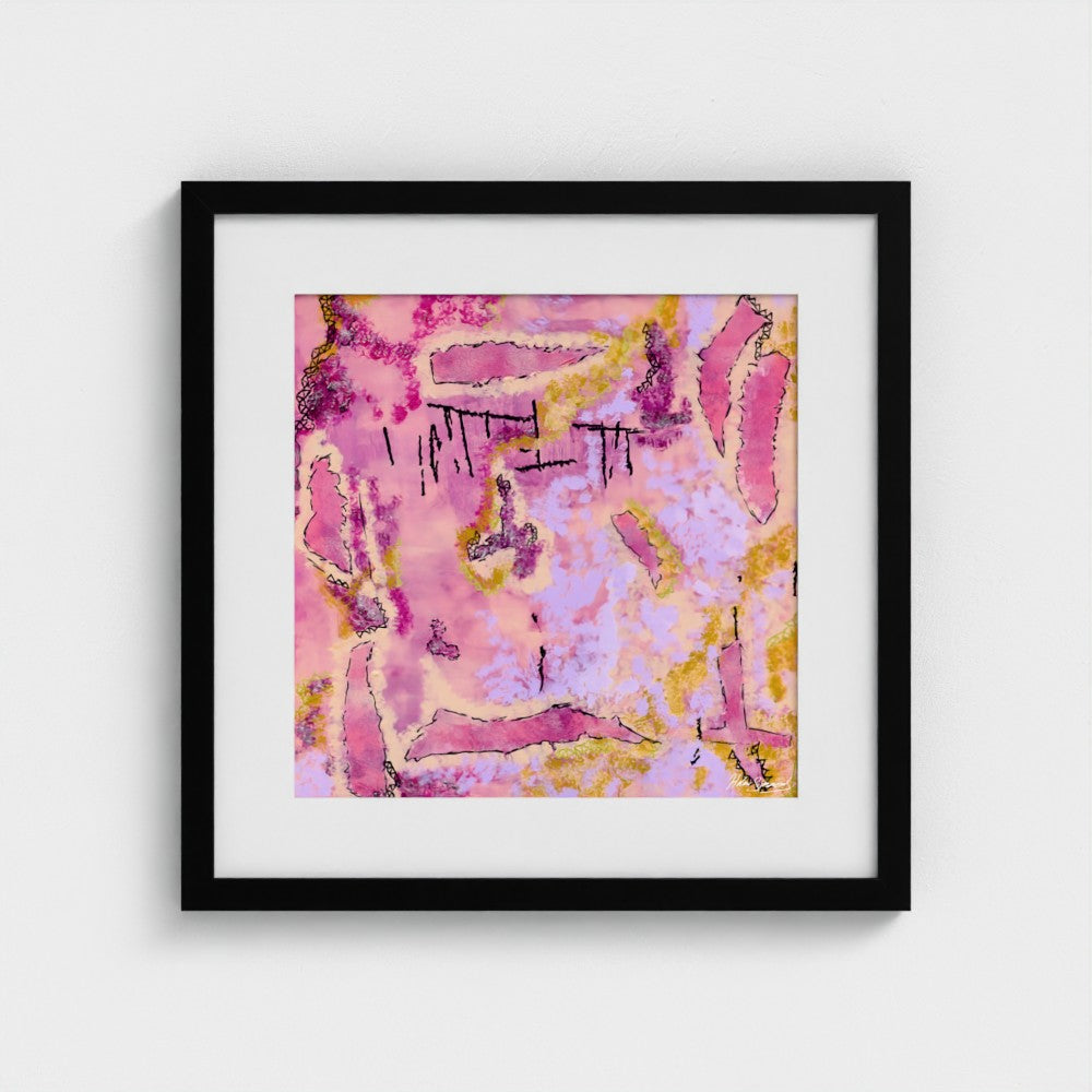 Rhodonite - Paper Art Print