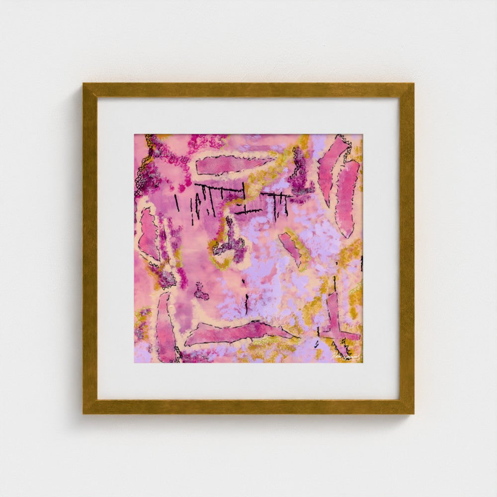 Rhodonite - Paper Art Print