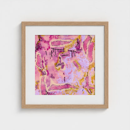 Rhodonite - Paper Art Print
