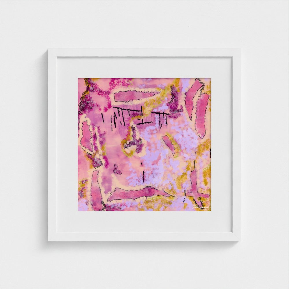 Rhodonite - Paper Art Print