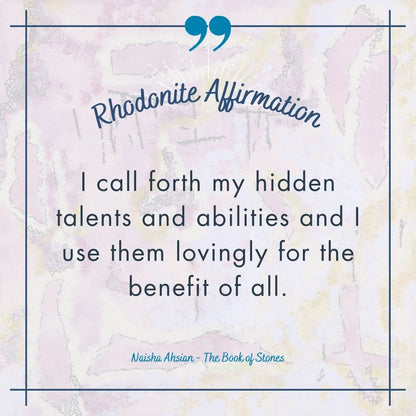 Rhodonite - Limited Edition Print