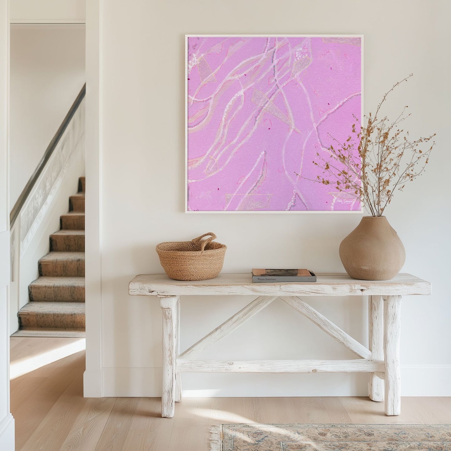 Rose Quartz - Canvas Art Print