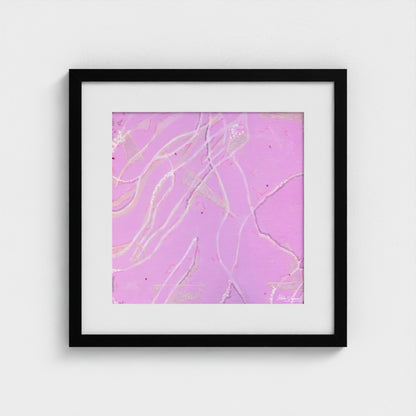 Rose Quartz - Paper Art Print