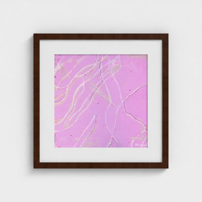 Rose Quartz - Paper Art Print