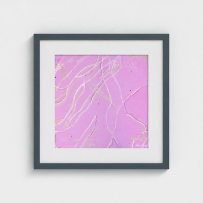 Rose Quartz - Paper Art Print