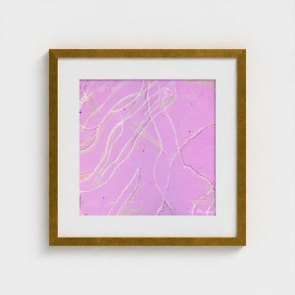 Rose Quartz - Paper Art Print