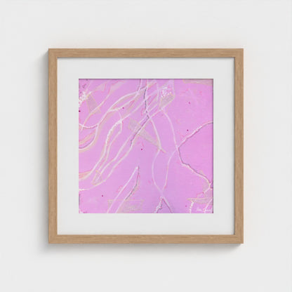 Rose Quartz - Paper Art Print