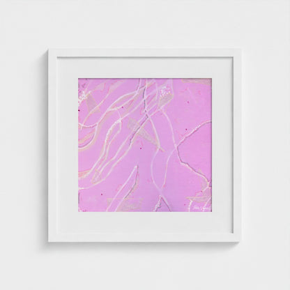 Rose Quartz - Paper Art Print