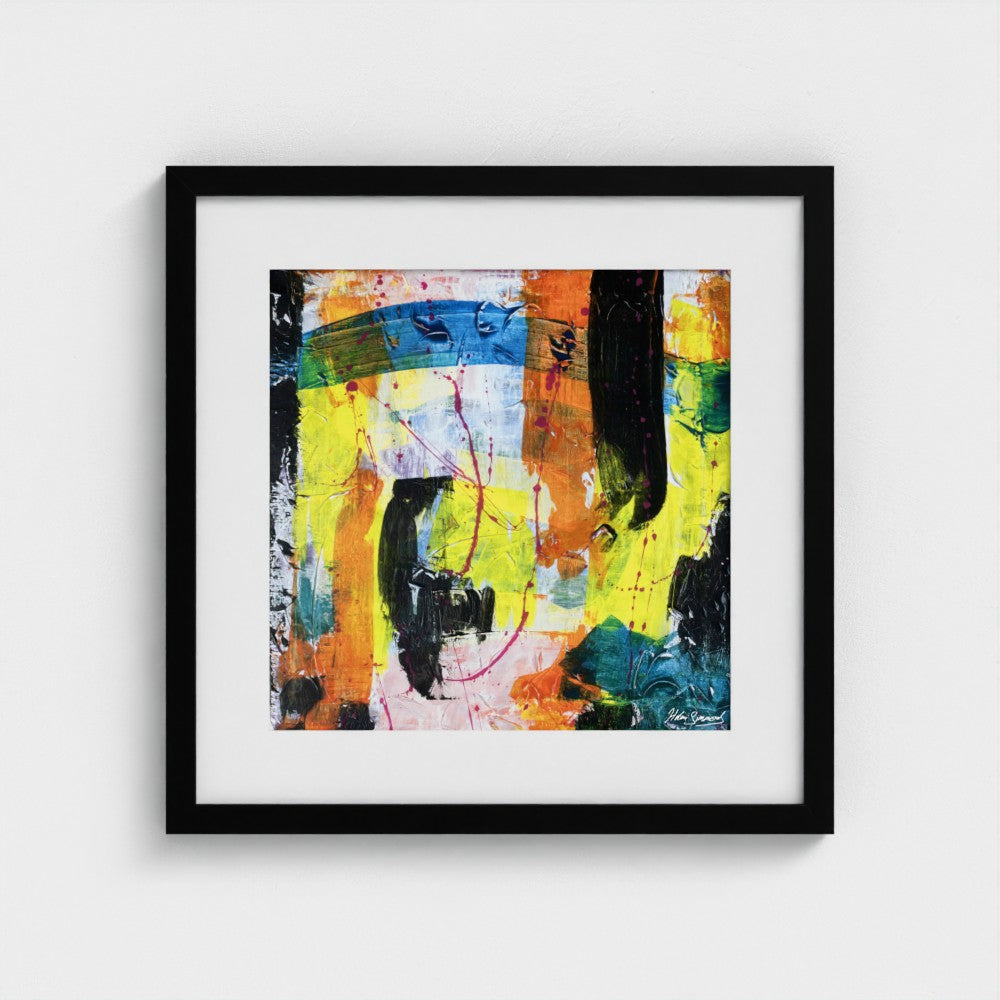 Rush - Paper Art Print
