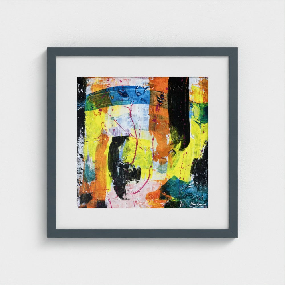 Rush - Paper Art Print