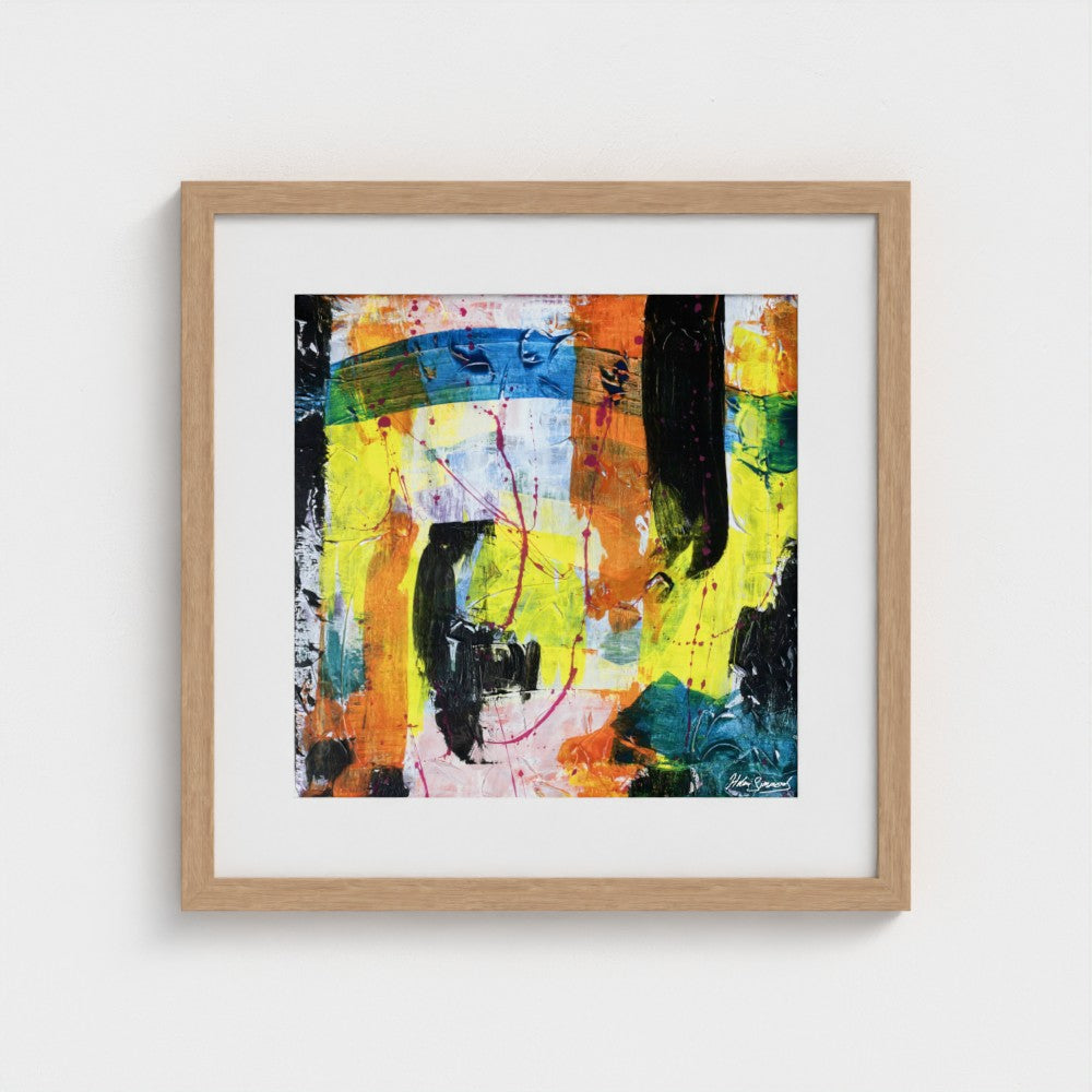 Rush - Paper Art Print
