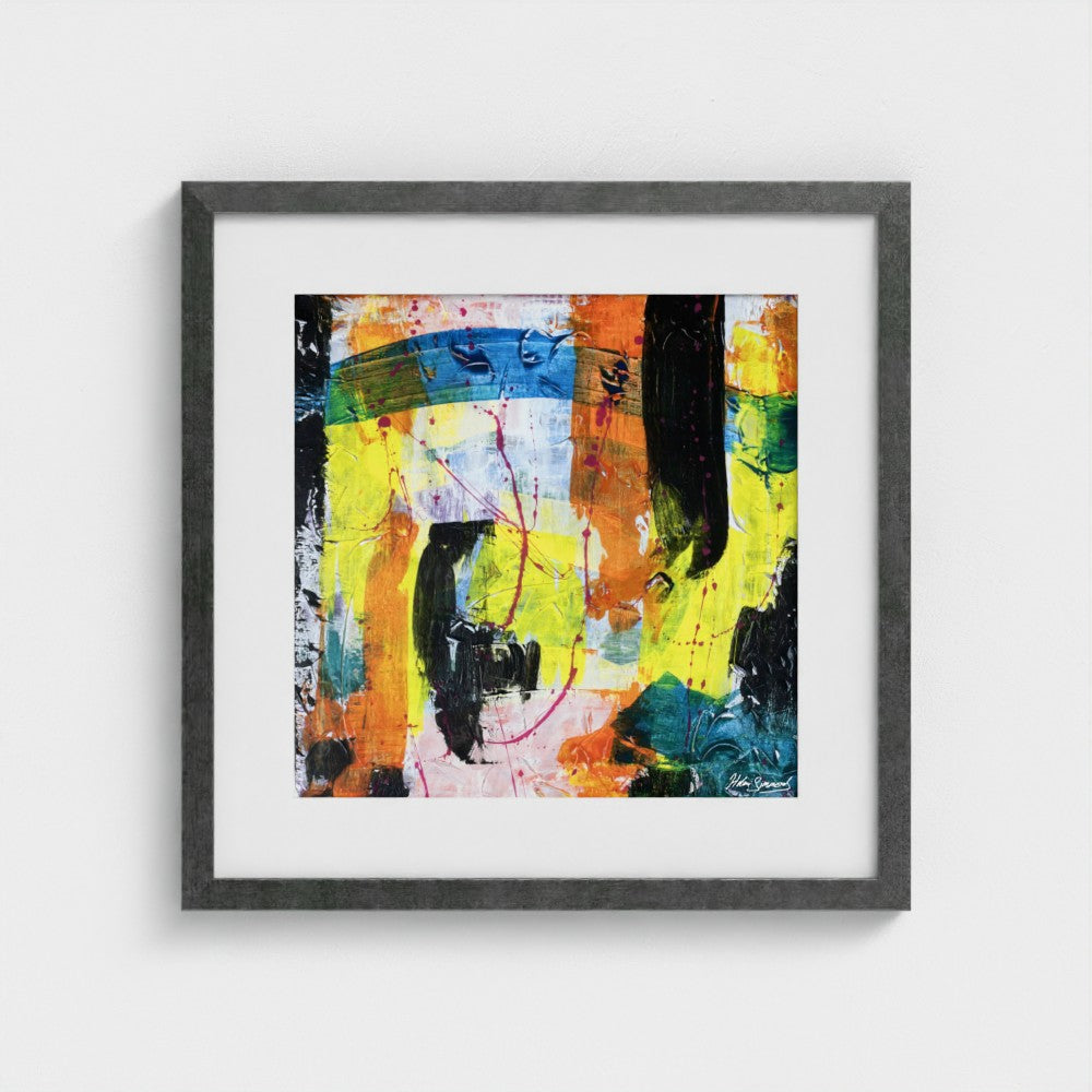 Rush - Paper Art Print
