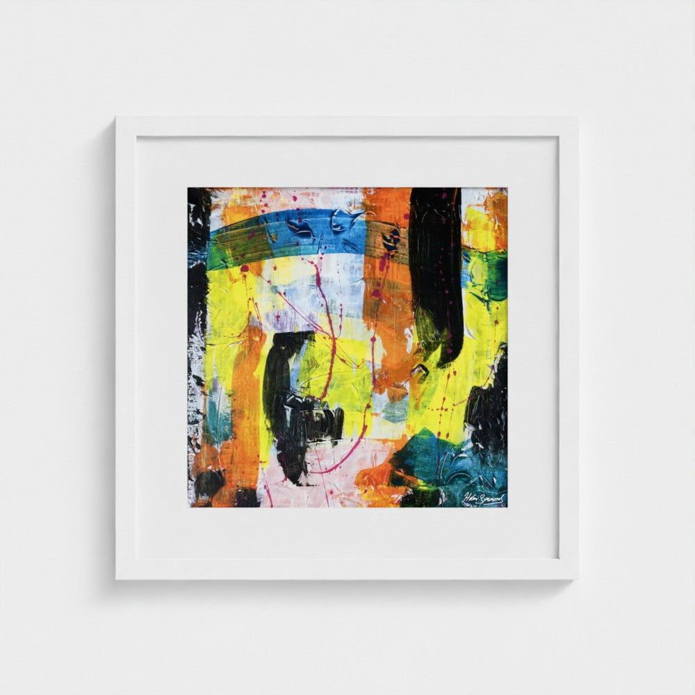 Rush - Paper Art Print