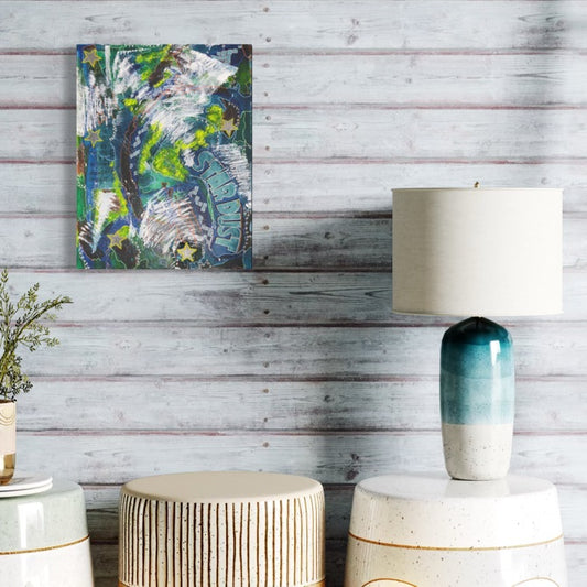 Star Dust - Original Abstract Painting by Helen Simmonds