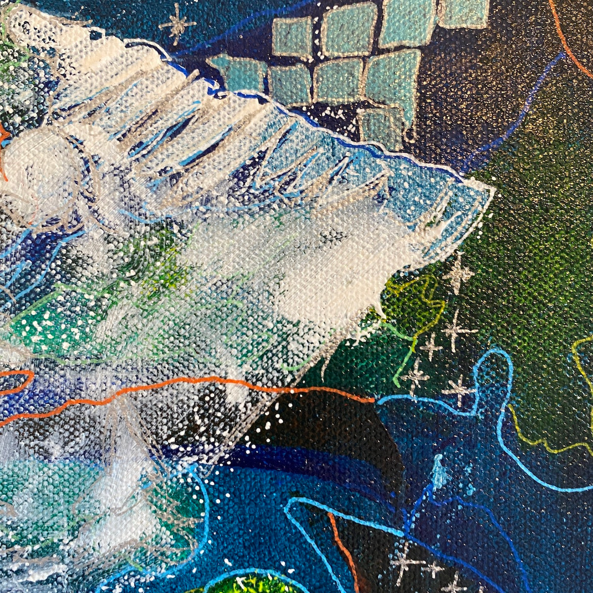 Star Dust - Original on Canvas