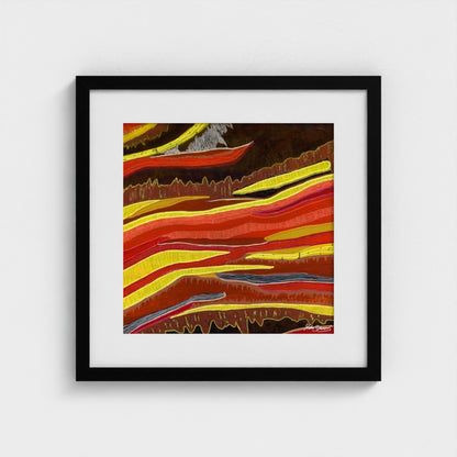 Tiger Iron - Paper Art Print