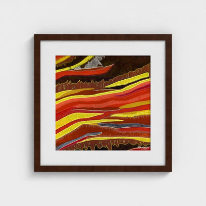 Tiger Iron - Paper Art Print