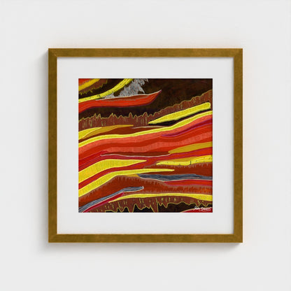 Tiger Iron - Paper Art Print