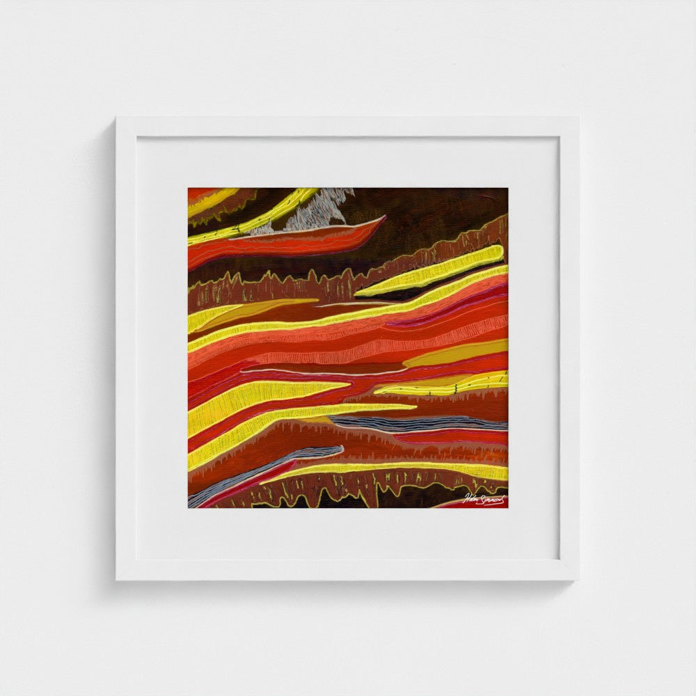Tiger Iron - Paper Art Print
