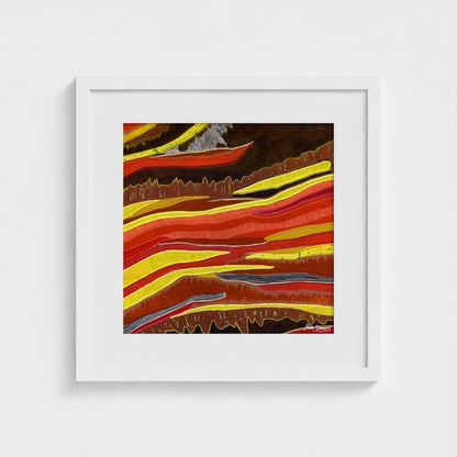 Tiger Iron - Paper Art Print