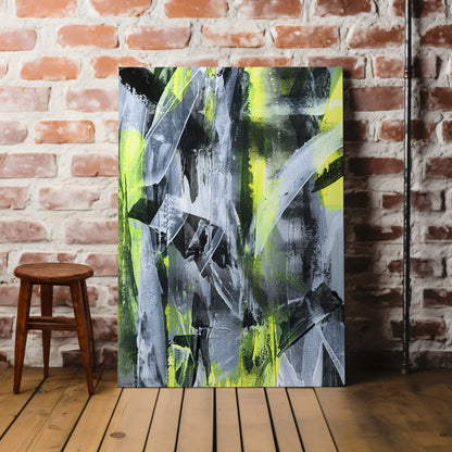 No.3 Yellow - Canvas Art Print