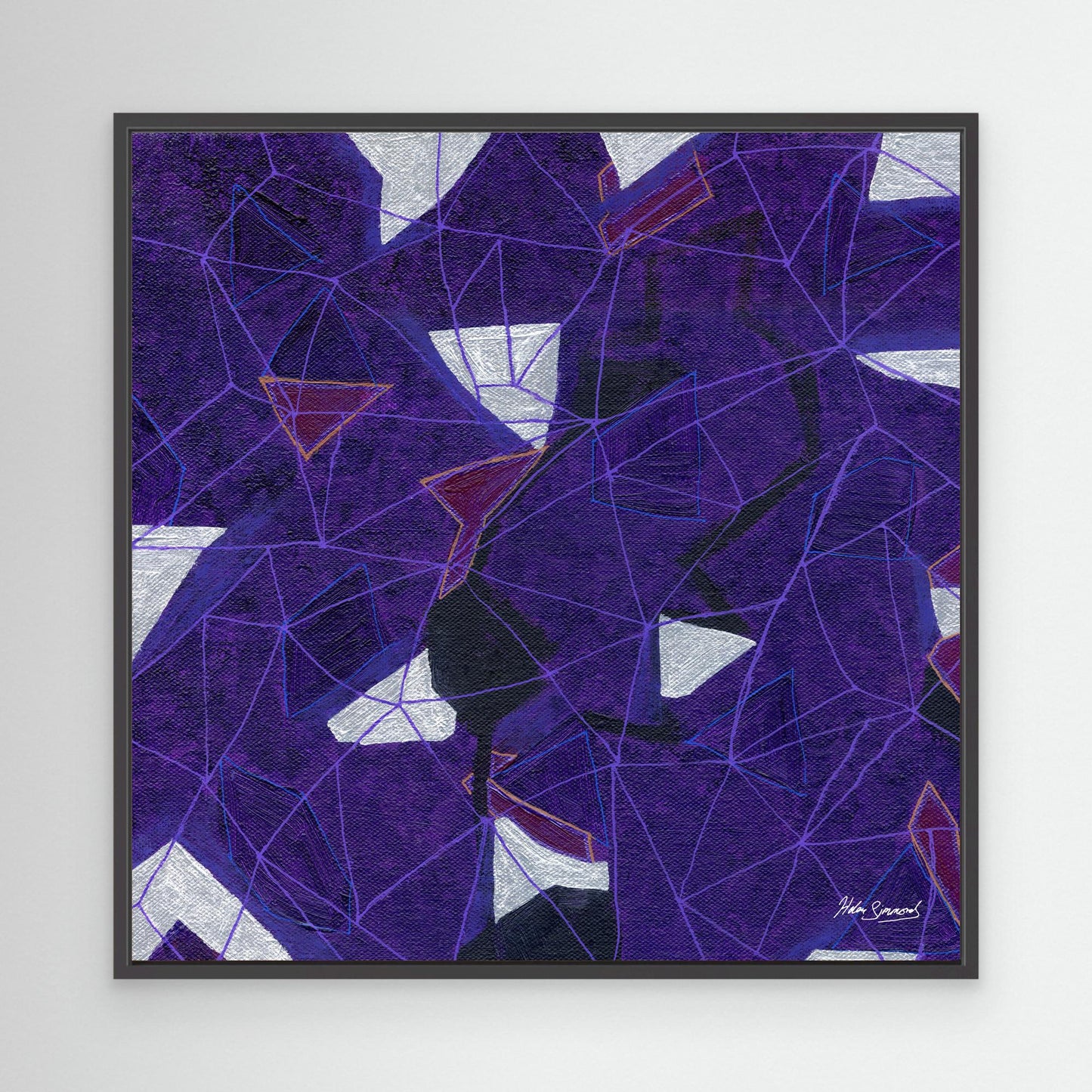 Amethyst - Canvas Art Print