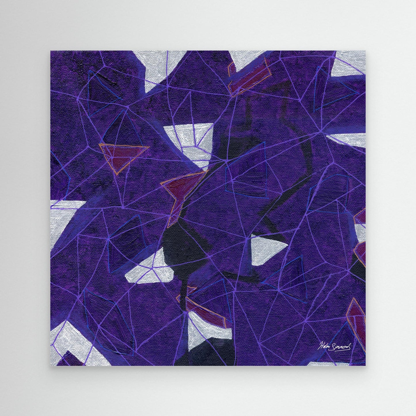 Amethyst - Canvas Art Print
