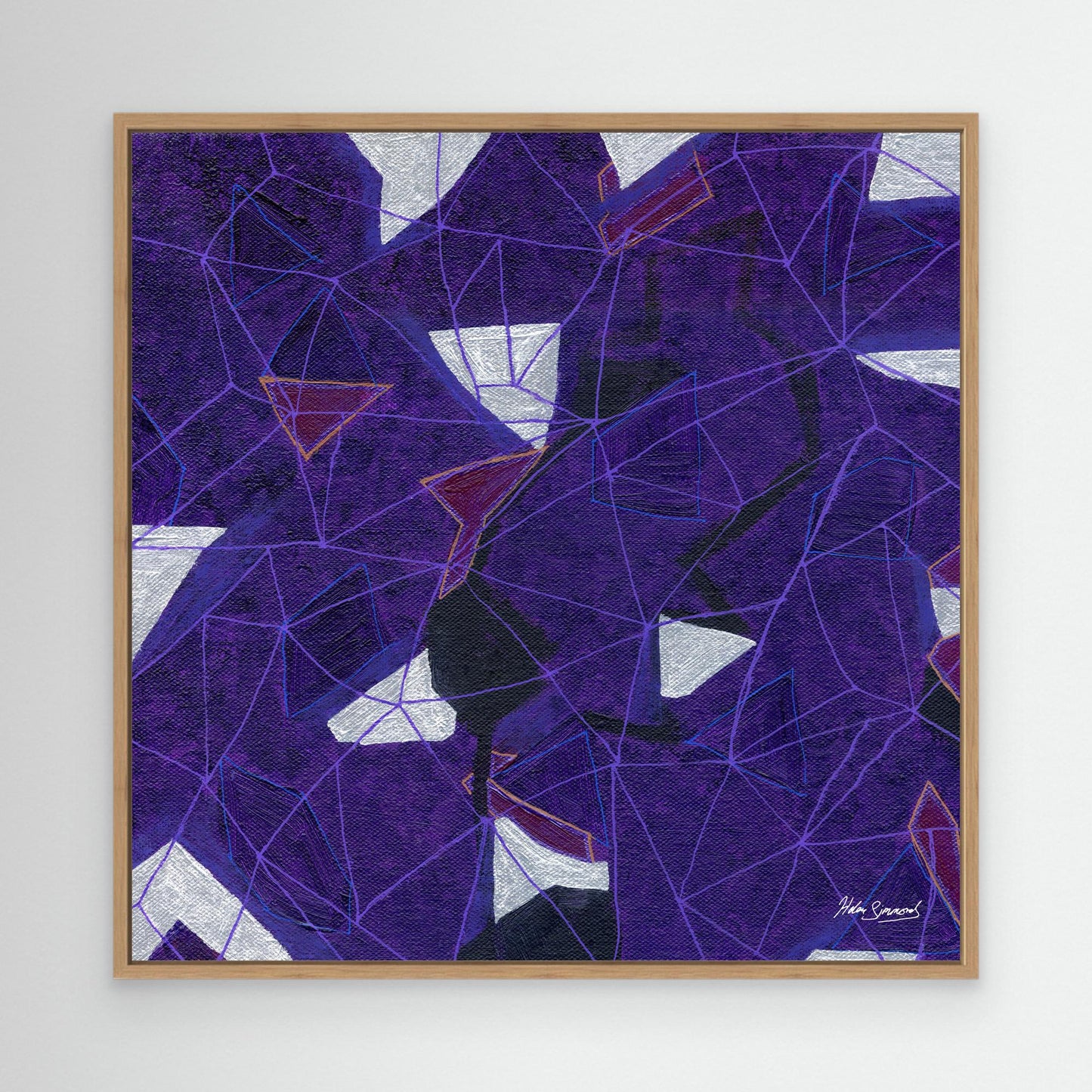 Amethyst - Canvas Art Print